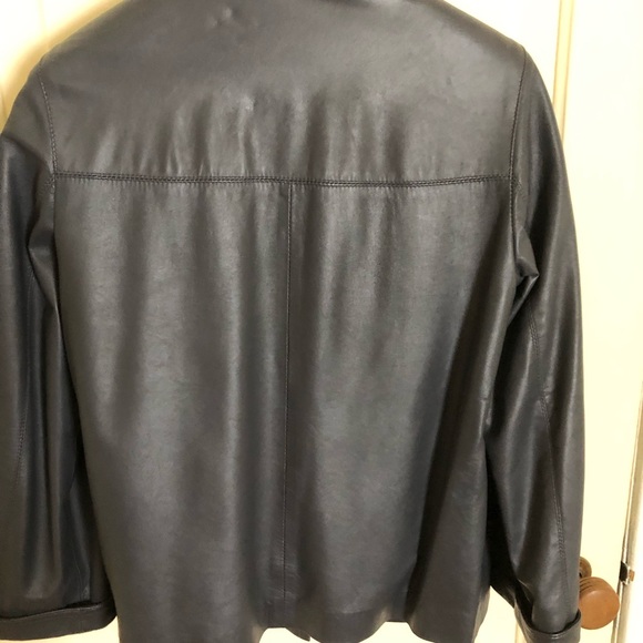 Leather suit style jacket - Picture 3 of 4